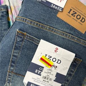 IZOD Men's Dark Blue Jeans